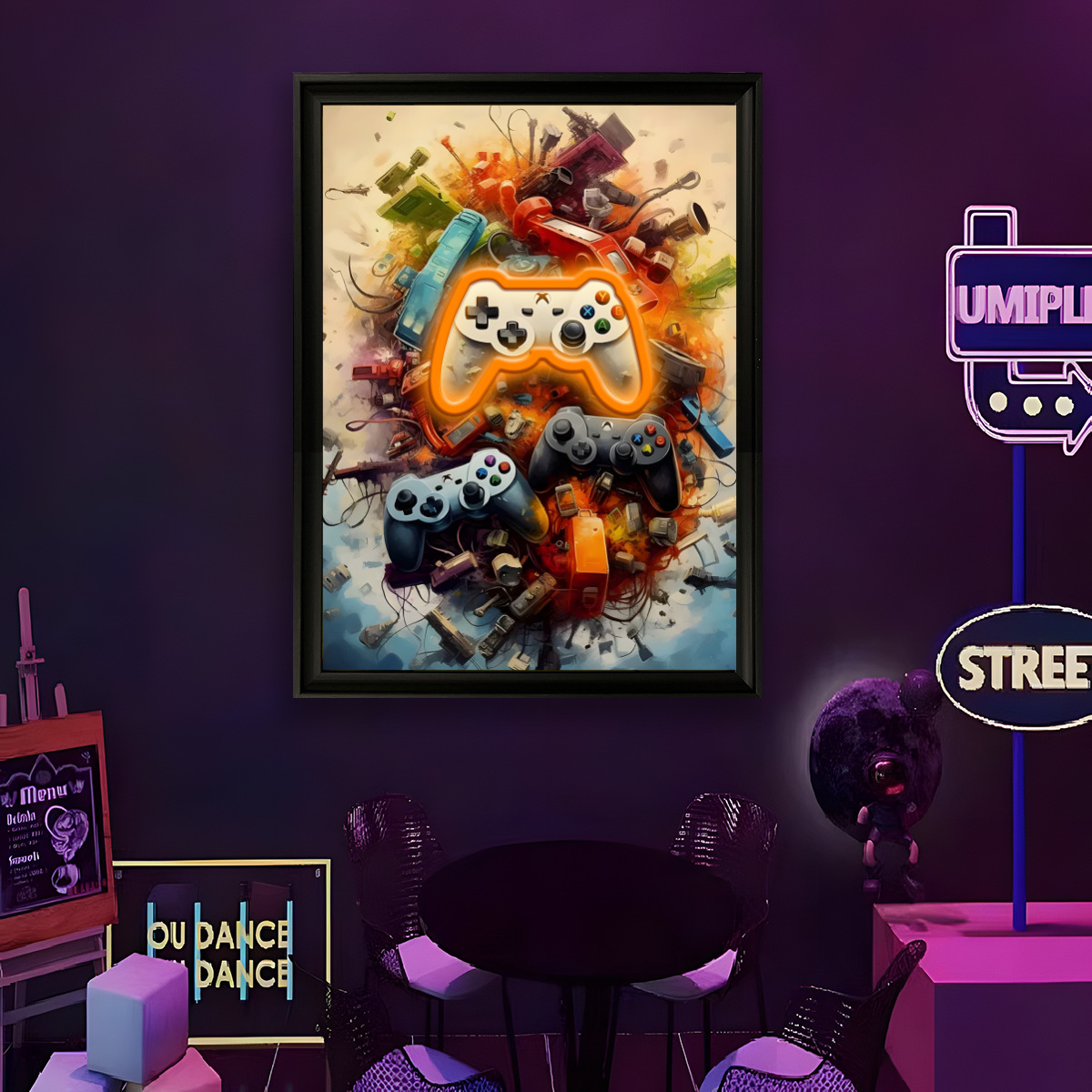 Lighting Decor For Home - Lampu Neon LED Bertenaga USB Poster