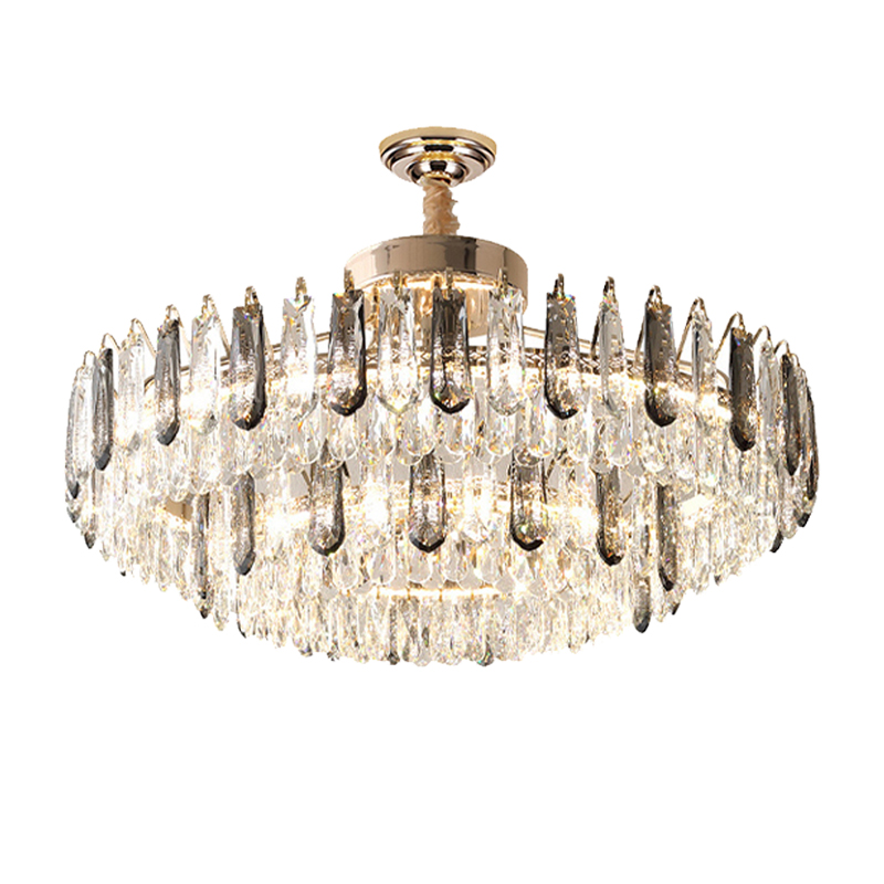 Bathroom Lighting Decor Ideas - Lampu Langit-langit Kristal Desain Modern Lampu