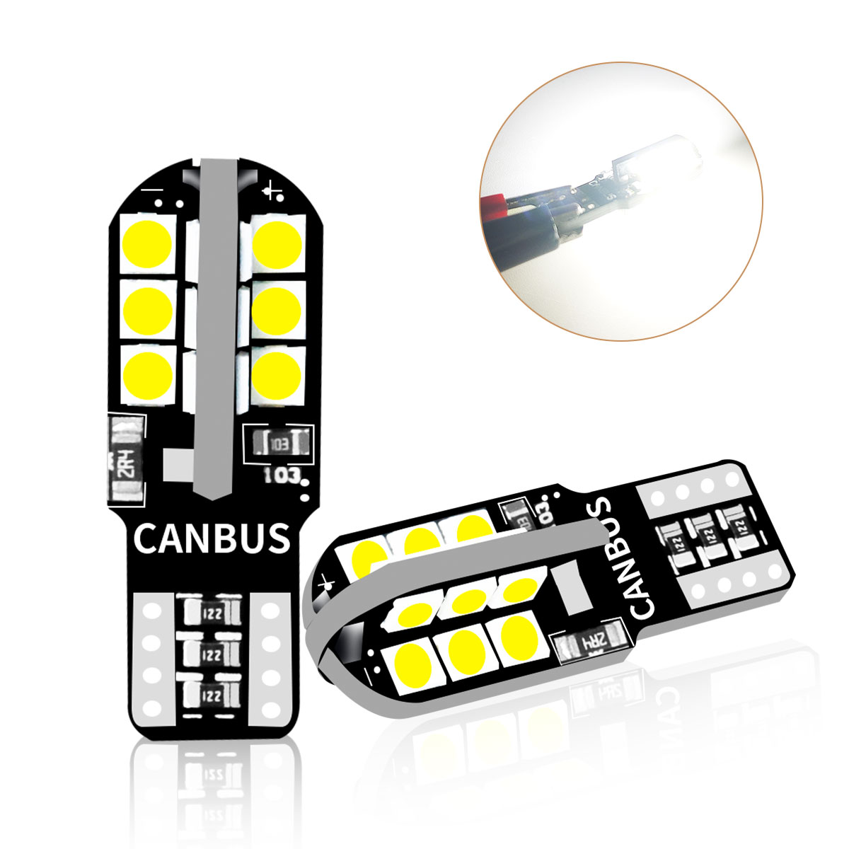 Colour Changing Bulb - Bohlam Sinyal Mobil W5w Wy5w 192