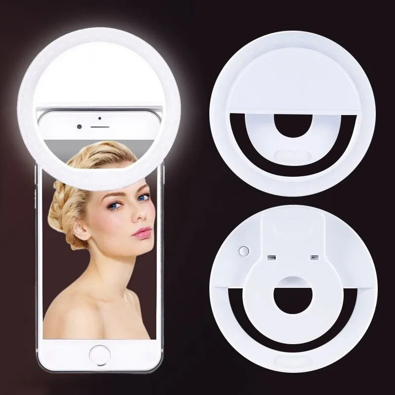 Lighting Gallery - Lampu Ring LED swafoto isi ulang