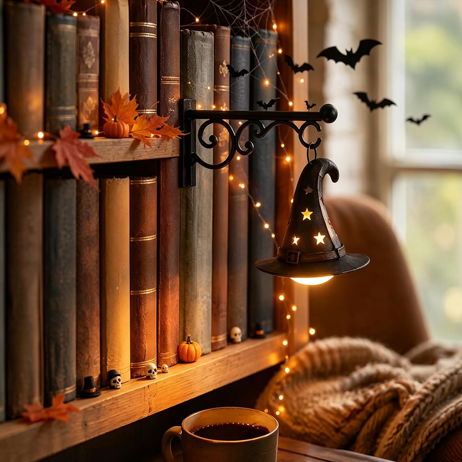 Lighting Decor For Home - Lampu Rak Buku, Lampu Lentera Perpustakaan,