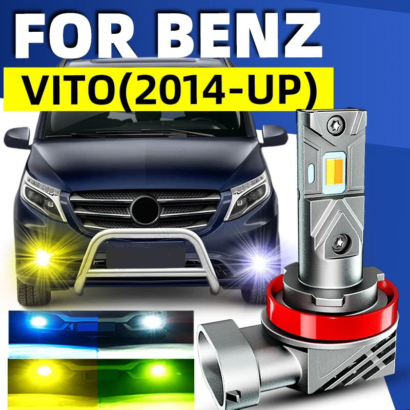 Colour Changing Bulb - 2x lampu kabut depan LED mobil