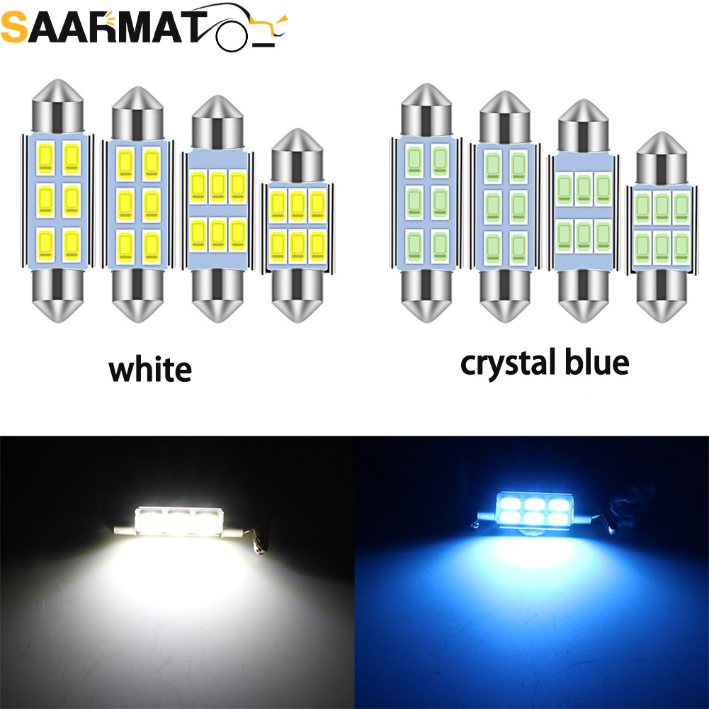 Colour Changing Bulb - 4 buah C5W Led Festoon-31mm mobil