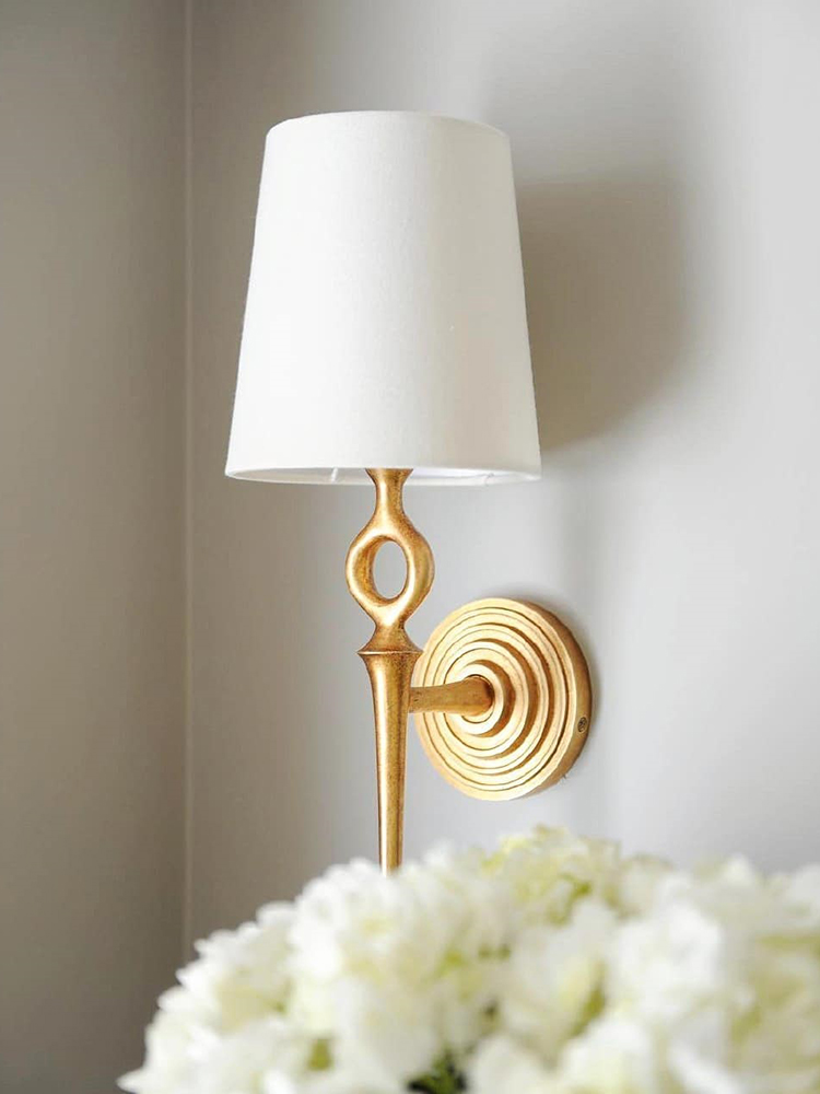 Lighting Visual - Tempat lilin dinding gaya Amerika Modern