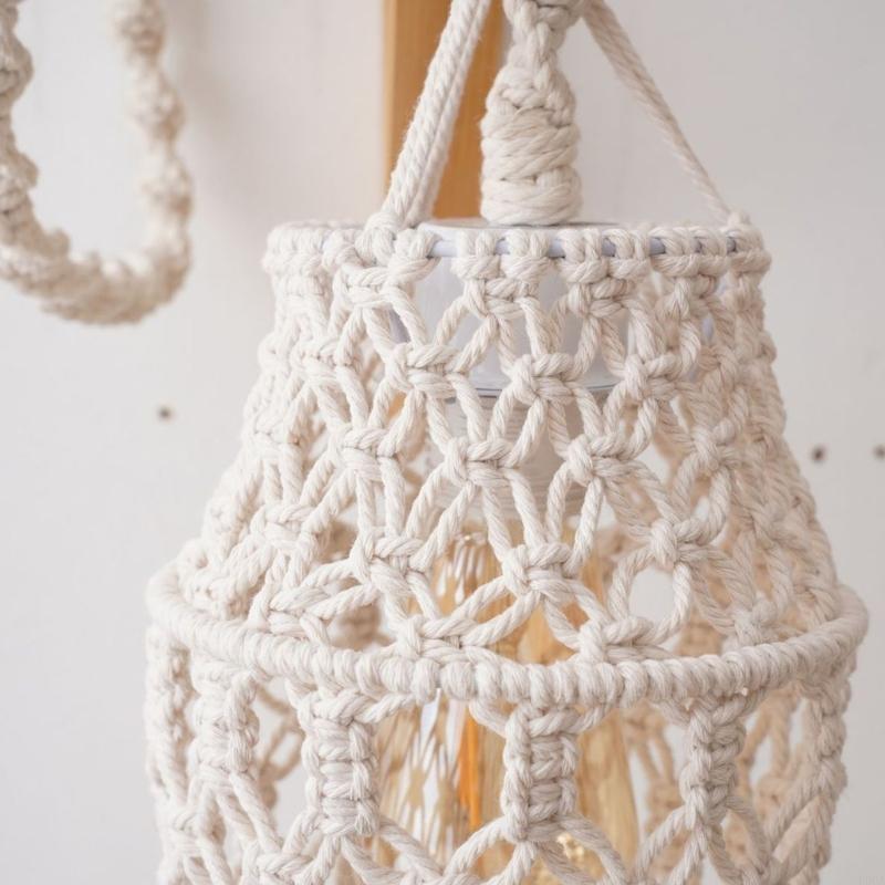 Lighting Jockey - Kap Lampu Macrame Bohemian Penutup Lampu