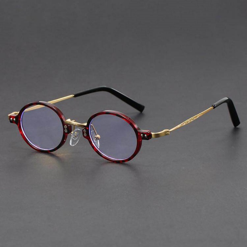 Lighting Jockey - Kacamata Vintage Bulat Anti Cahaya Biru