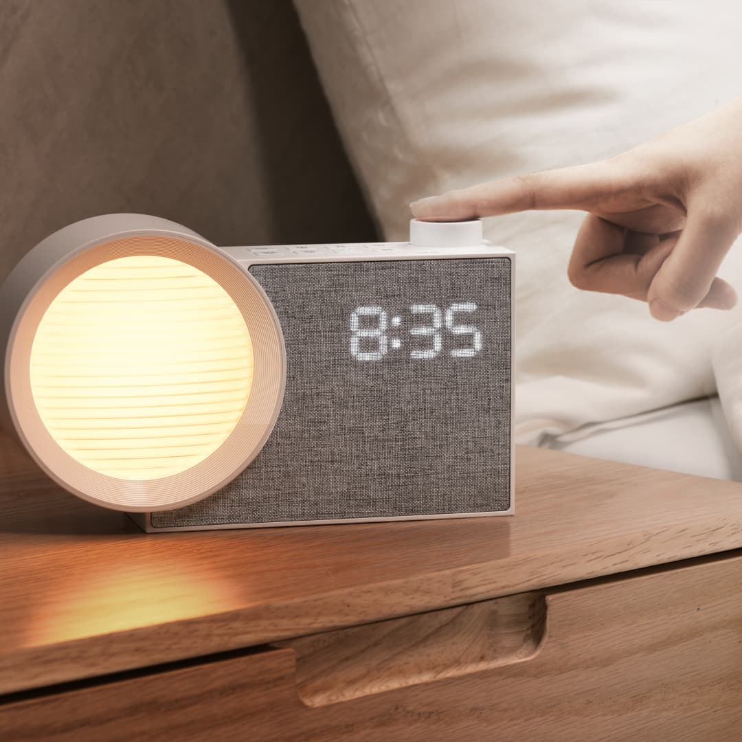 Lighting Decoration - Jam Alarm LED WILIT dengan Lampu
