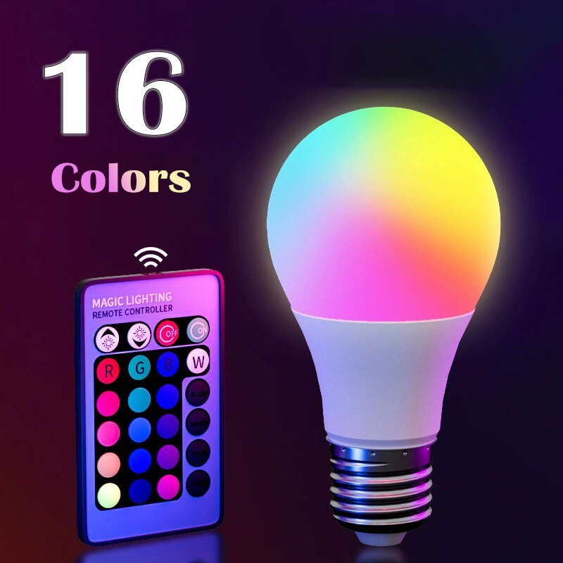 Colour Changing Bulb - Bohlam LED RGB 16 Warna Bohlam