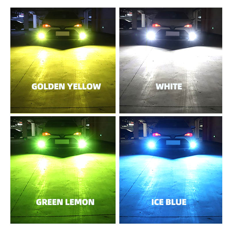 2xCar LED Lampu Kabut Depan La - Colour Changing Bulb ulasan dan harga