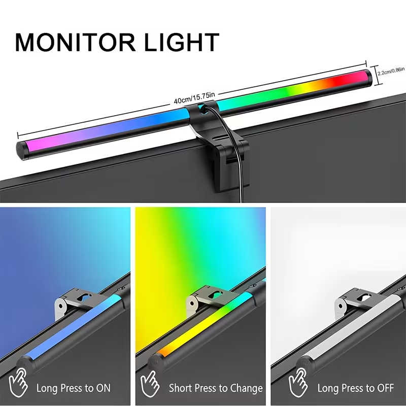 Lampu Monitor LED Bertenaga US - Colour Changing Bulb ulasan dan harga