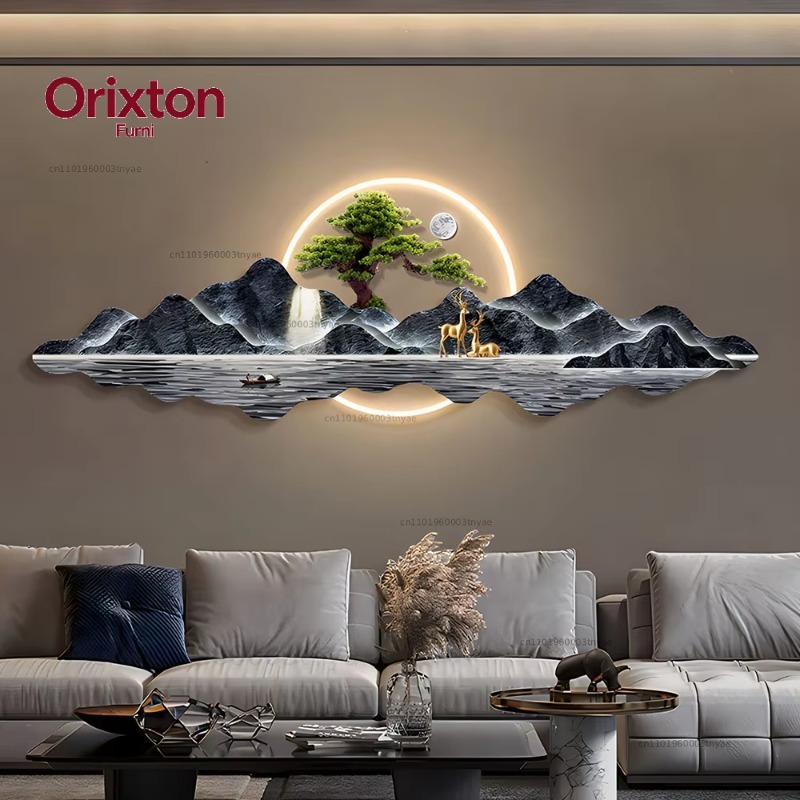 Lukisan Kanvas Dinding LED Ter - Home Decor Lighting Wholesale ulasan dan harga