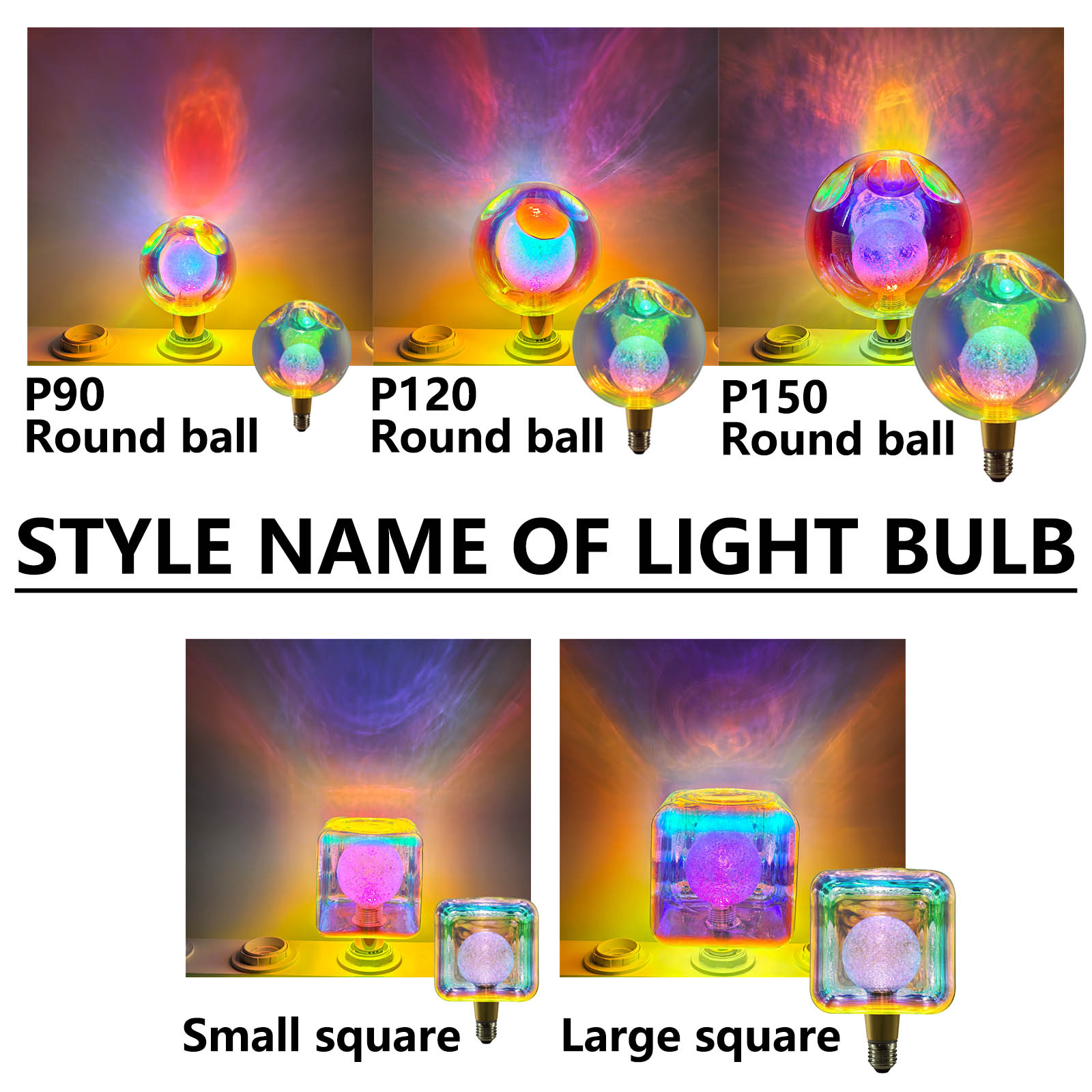 E27 P90 P120 P150 Bohlam LED B - Lighting Decoration In Bedroom ulasan dan harga