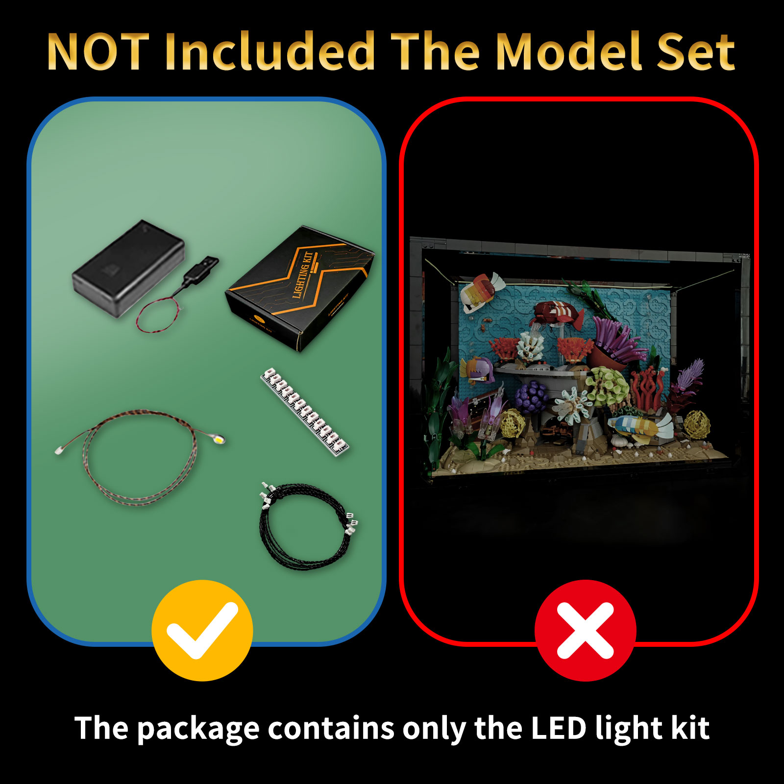 Kit Lampu LED LYBMTWF Kompatib - Lighting Gallery ulasan dan harga