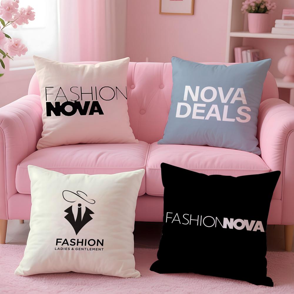 Merek FFashion Nova Sarung Ban - Nova Decor & Lighting Vase Glass Brun 26Cm ulasan dan harga