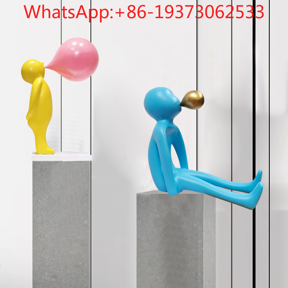 Patung Tiup Gelembung Figur Pi - Lighting Decoration ulasan dan harga