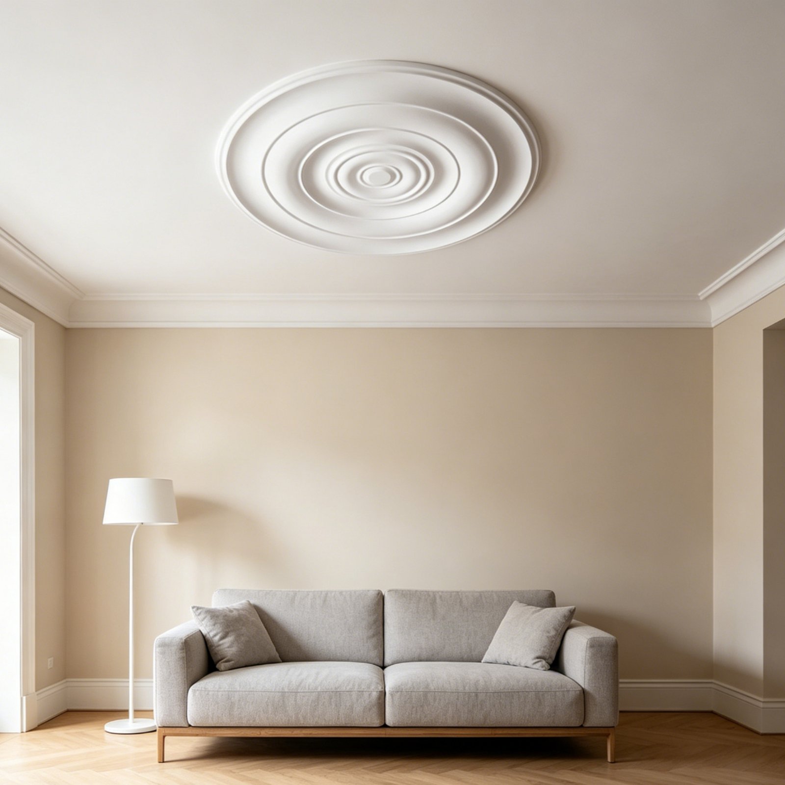 Medali Plafon Bulat Desain Ero - Lighting Decoration ulasan dan harga