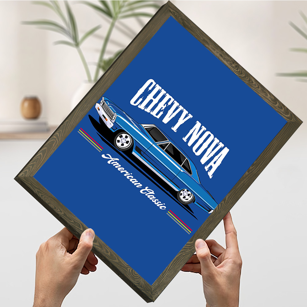 Poster Cetak Mobil Klasik Chev - Nova Decor & Lighting Vase Glass Brun 26Cm ulasan dan harga