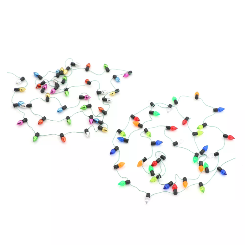 1m Lampu Natal Plastik Miniatu - Decor Lighting Discount ulasan dan harga