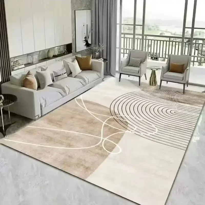 Karpet geometris emas Modern u - Home Decor Lighting Wholesale ulasan dan harga