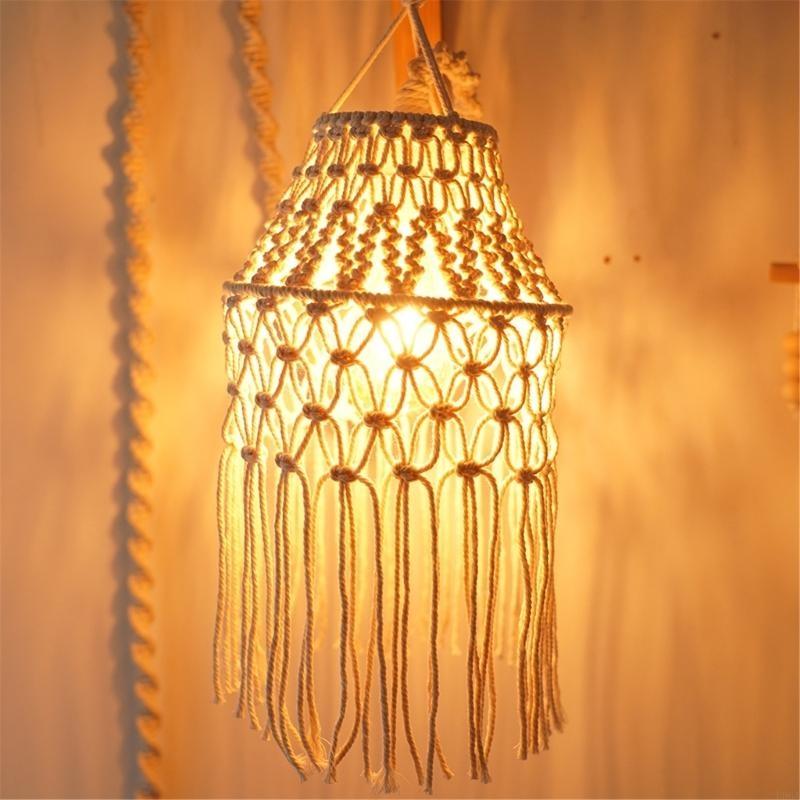 Kap Lampu Macrame Bohemian Pen - Lighting Jockey ulasan dan harga
