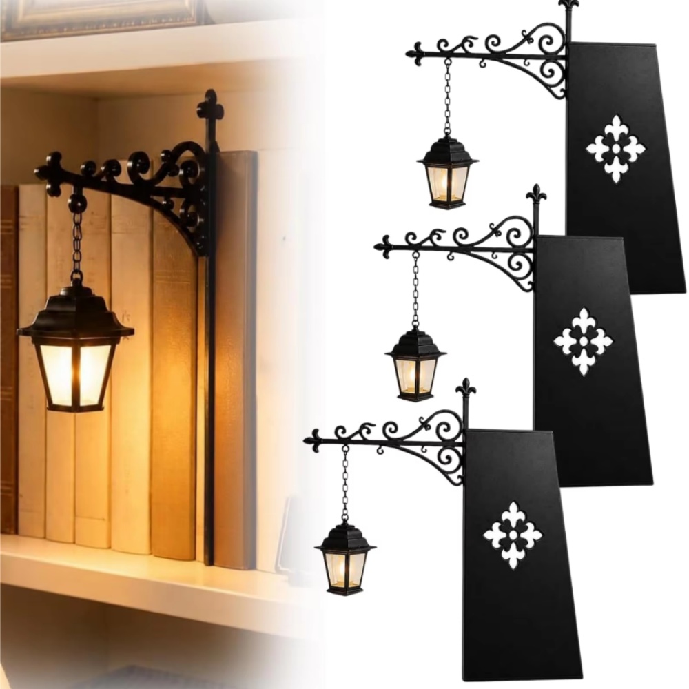 Lampu Hias Rak Buku Gaya Retro - Lighting Decoration ulasan dan harga