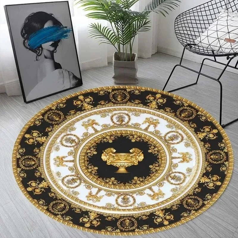 Karpet Bulat Eropa Mewah Berla - Home Decor Lighting Wholesale ulasan dan harga