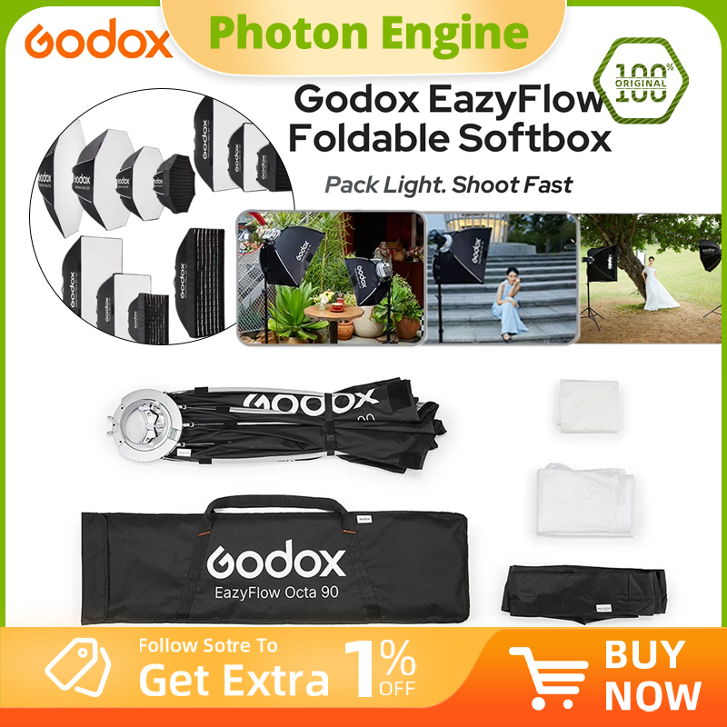 Godox EazyFlow seri Softbox Li - Lighting Gallery ulasan dan harga
