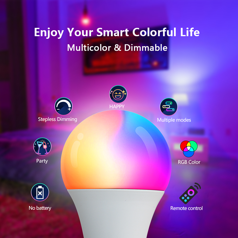 Bohlam LED RGB 16 Warna Bohlam - Colour Changing Bulb ulasan dan harga